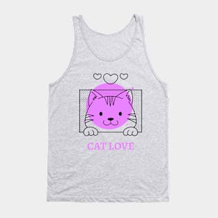 Cat Love Tank Top